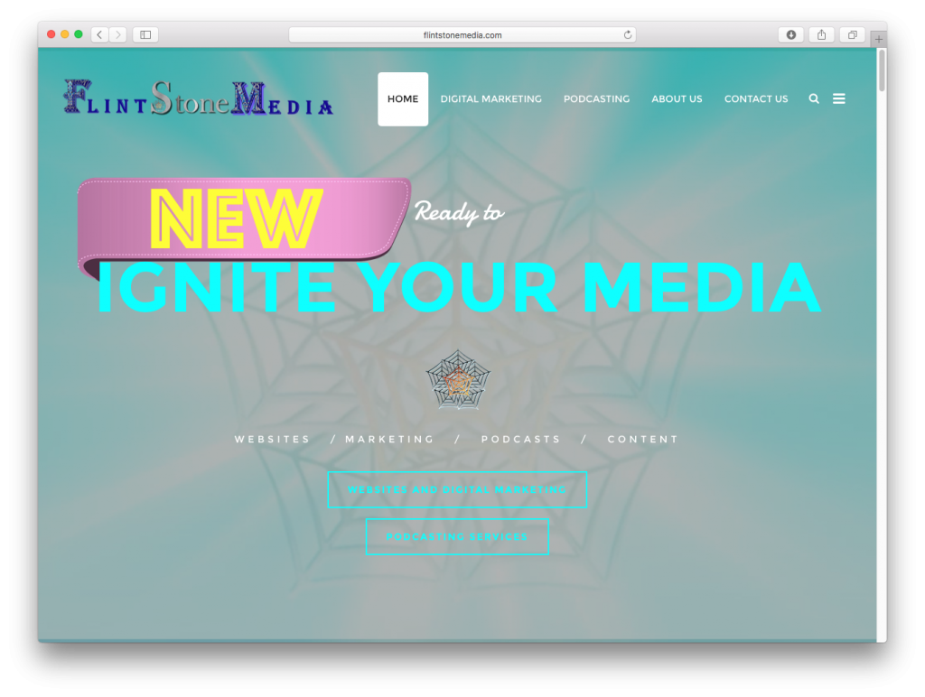 I am over-the-MOON excited to unveil my big kick-off project for 2017: relaunching my company's site, FlintStoneMedia.com!! Founded in 2014, I couldn't be a more proud digital-momma than to launch into the next level of my business operation. Why the big relaunch, you ask?
