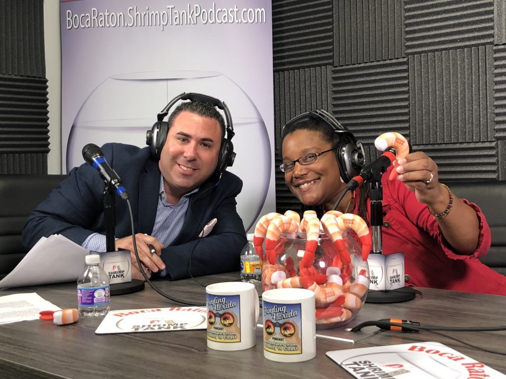 The fun folks of The Shrimp Tank - Boca Podcast invited our founder, Jaime Legagneur, to be featured on their live show!