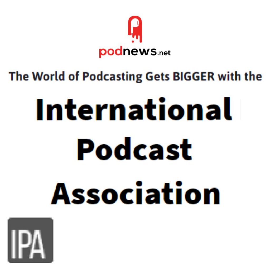 As the popularity of podcasts continues to grow, and as the world of podcasting continues to expand, it has never been more important for those who work within podcasting to unite. The International Podcast Association (IPA) seeks to bring together the podcast community and to support and accelerate the growth and success of every individual and organization within podcasting by offering a place for community support, training, resources, best practices, local events calendars, discounts, news, and industry representation.