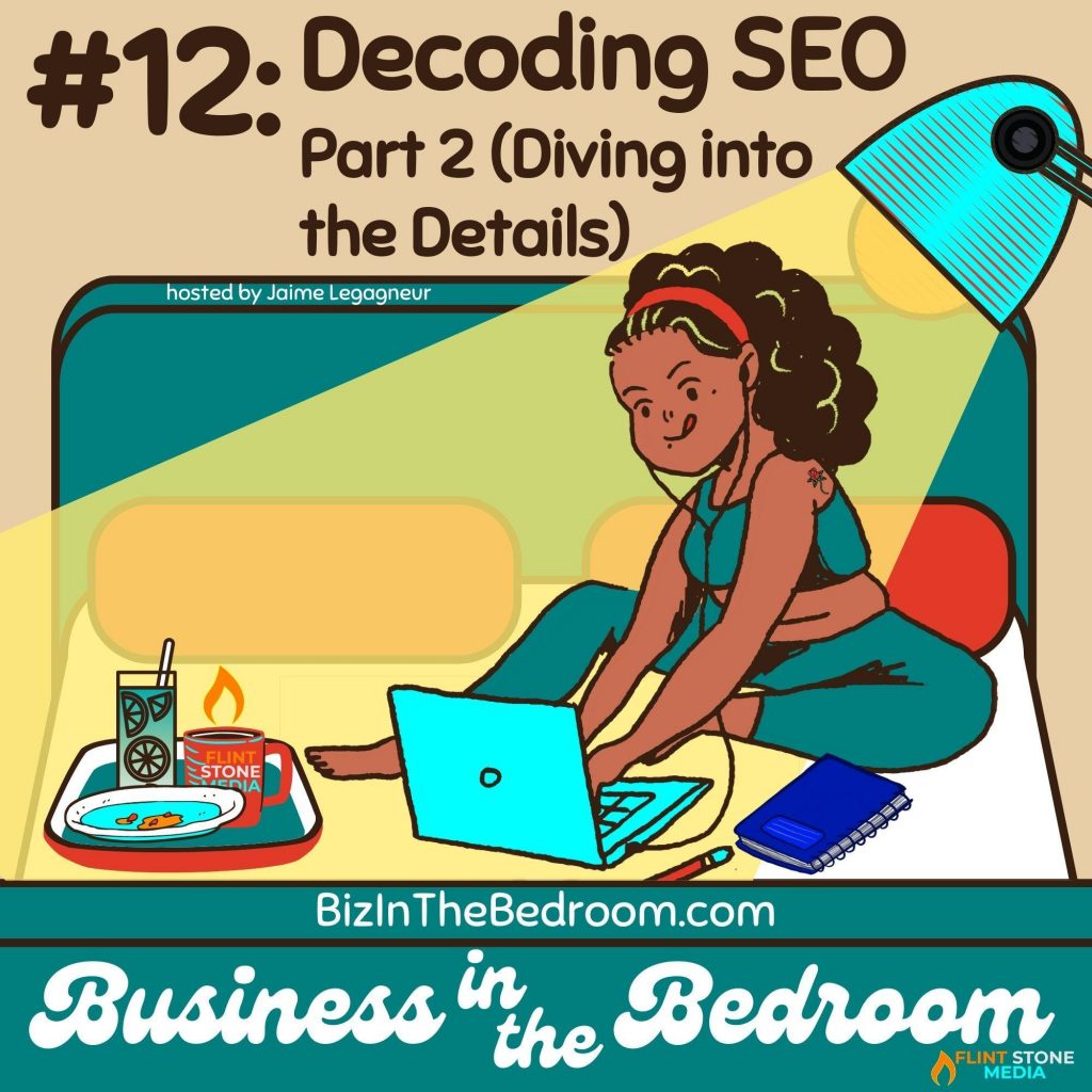Today we are going beyond knowing the basics of SEO,  which we covered in part 1, and are diving into the details on part 2. First, I'll give you info on one of the major tools you can add to your arsenal for improving your website's SEO: Google Analytics, including some key ways to use it. Then, we'll take a deeper look at site relevancy and finish with a couple more notes about link backs. Listen in, and let's do this...!