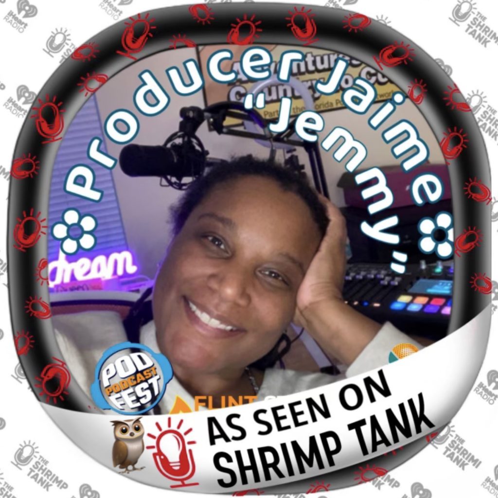 In episode 6 of the Shrimp Tank Podcast, Flint Stone Media CEO Jaime Legagneur shares her journey through podcasting from turning her love of podcasting into a profitable media company, tips on how to develop and start a podcast, gaining clarity on your podcast's direction, how to avoid burnout, and more!

This is an action-packed episode that you don't want to miss!