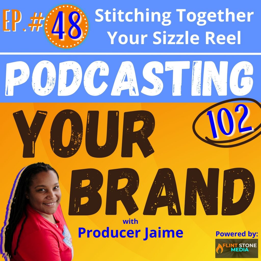 Let’s dip into sizzle reels for my next Podcasting 102 topic! A good sizzle reel can open the door that brings your show to the next level–both in terms of audience growth and partnerships. So, I’ll first go over with you what a sizzle reel even is and when you might need one. Then, I’ll review the basic nuts and bolts of a sizzle reel and discuss how to repackage your same core sizzle reel for multiple purposes. And, I’ll end the episode with a few examples of how and when I’ve used them over the years, so you can think of how to bring a sizzle reel into your podcast branding toolbox. Listen in and let's do this...!