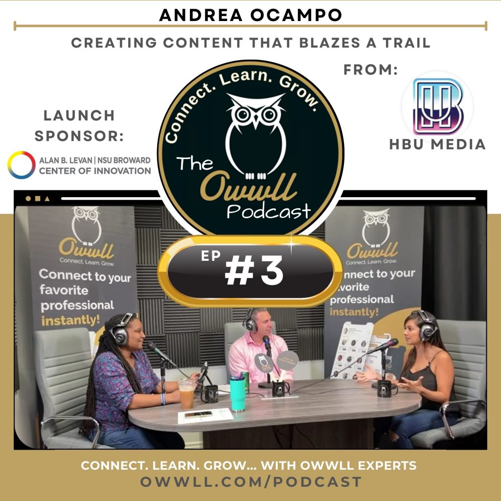 Do you know how to develop your content-creation expertise? Andrea Ocampo is a multifaceted woman of many talents--TV host, entrepreneur, author, producer, speaker, and branding consultant... just to name a few. And, she has honed her media career (with the likes of the NFL, Travel Channel, Univision, and more) to focus on the value of creating great content that impacts. And, when NFTs started to become a creative entrepreneurship opportunity, she dove in, surrounded herself with experts, began a VERY ambitious NFT project, and became an expert in the space herself. Andrea was Producer Jaime's second EVER podcast guest, back in 2014, and it is a real treat to have her on the show. Listen in as they relate their shared career growth experiences to Jason. (And, as Jason joins in on the celebration of girl power, haha! Never letting any fear or self-doubt dissuade her, to call Andrea a trailblazer sells her short--because she has simply set media spaces on FIRE. And, the NFT space is her latest lucky victim. In this conversation, Andrea discusses being the Founder/Executive Producer of HBU Media, reveals details of her revolutionary NFT project, and shares how she hopes to inspire women (especially the special young girls in her life) to be fearless trailblazers, too. Listen in... Hoot hoot!
