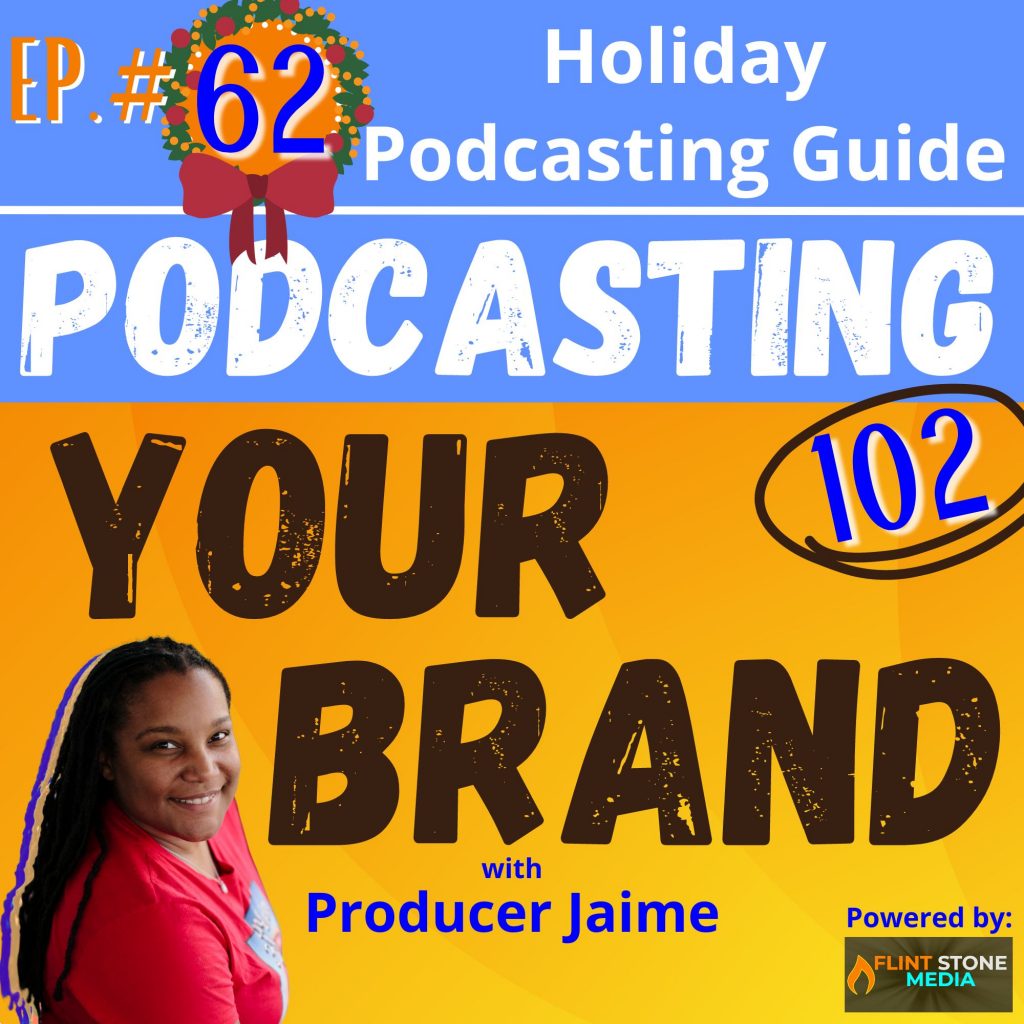 Today, I want to make sure you are thinking strategically about your podcast in terms of the holidays and heading into the new year. What should be on your end-of-year to-do list? And, what opportunities might you be able to take advantage of? Well, I will first be sharing some considerations you should think through and plan for in terms of how the holidays will impact your show’s production and release schedule. Then, I will help you find those special holiday-related opportunities you do NOT want to miss out on. And, finally, I will end with a couple of thoughts on how to plan for your next year of podcasting. It’s my next Podcasting 102 topic ready to roll for you today. Listen in and let's do this...!