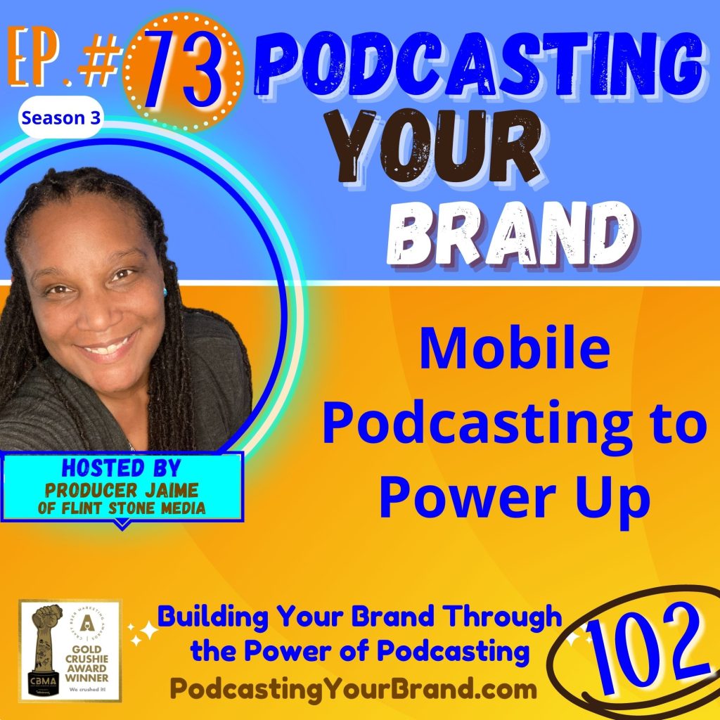 Mobile podcasting has the power to level up your podcasting and positioning. I will showcase the different ways you can work with organizations–both local and otherwise–to position yourself as a thought leader in the industry. And, my lessons for you will include sharing how I have used these methods over the years and the incredible results they have garnered me. Let’s really drive home the opportunity for any mobile podcasting you implement and inspire your future content creation on the go. It’s my next Podcasting 102 topic ready to roll for you today. Listen in and let's do this...!