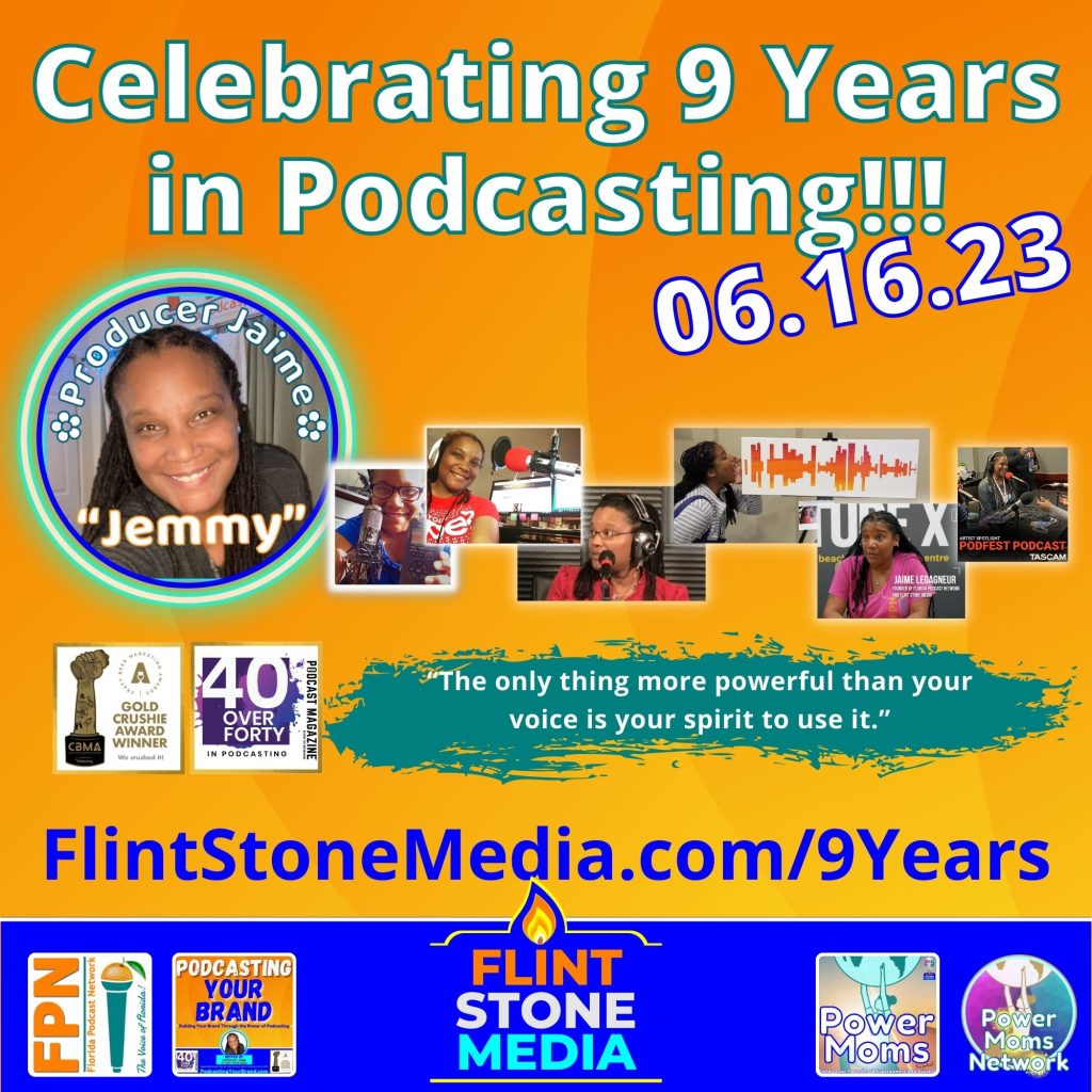 Nine years ago today, I had a dream. I was in my cubicle celebrating my 15th year as a data analyst and DESPERATE to break free. After discovering my talent for promotional work, I took my first big step toward the actualization of that dream and planted the Flint Stone Media flag. As you'll see below in the timeline, it has been an INCREDIBLE ride that has opened all kinds of doors, allowed me to experience both personal and professional growth in a way I never could have imagined or predicted, and given me not only my voice, but also my wings. However, the Flint Stone Media dream quickly expanded beyond myself. Not only is the spirit of FSM rooted in making our clients' dreams come true, but the company's growth has allowed me to grow an amazing team who is seeing some of their own dreams unfold through FSM, too. And, I could NOT have done a BIT of this without them. Read more...