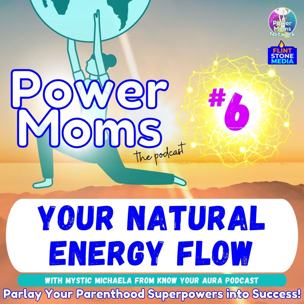 I am going to explore discovering your natural energy flow, with today’s Power Mom, Mystic Michaela of the Know Your Aura Podcast. And, for this one, I went WAY back–back to October 2019 and my old show, People of Florida. I decided to go back into the coffers, because this was the most direct audio I could think of that talks about your super powers, discovering them, and then developing them into something more and finding your true self. Plus, it is the perfect followup to Rebecca Cafiero’s point on the last episode about moving from your zone of excellence to your zone of genius. So, as you listen in to how Megan honed her own superpower, I want you to think about your own process of discovering and honing yours. Now, let me introduce you to today’s Power Mom, Megan Firester–a.k.a. Mystic Michaela! Listen in…