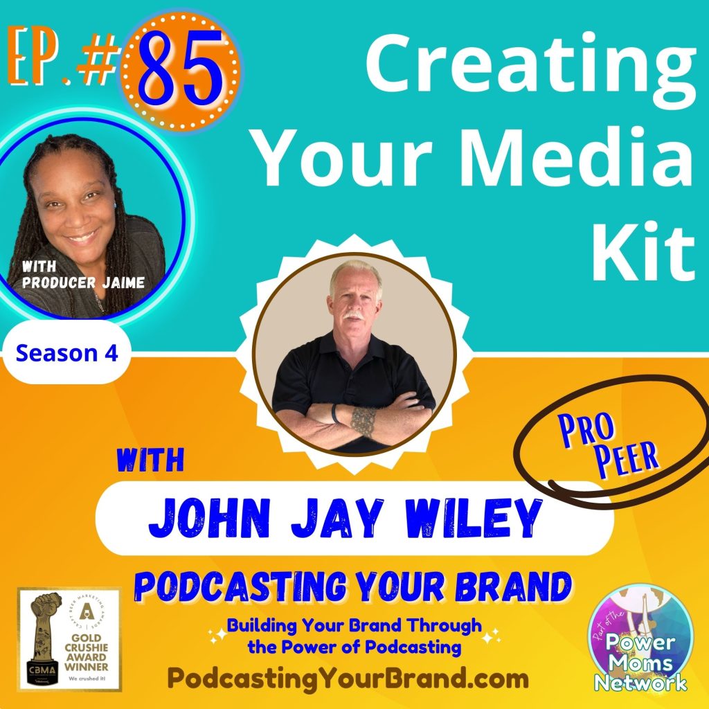 No matter how many episodes and downloads you have, you won’t be ready to secure sponsorships and monetize, if you don’t have the correct materials at your fingertips. And, the most critical of these is your media kit, because you need to be able to present the story of you and your podcast (your BRAND) at a glance--like a quick snapshot. So, you need a packet that you can hand over, include as an attachment in an email, or provide a link to, in order to give a potential partner an immediate and good sense of three things: 1) who you are, 2) what your show is about, and 3) who your audience is. You need to instantly relay the value of your audience as their customer base and your compatibility for solving that sponsor’s pain points. So, now that you know WHY you need one, listen in to my conversation on creating your media kit with my Professional Podcasting Peer Guest, John Jay Wiley of the Law Enforcement Talk Radio Show and Podcast. We not only get into how to put one together, but you will be amazed at all of the partnership and monetization potential a great media kit can bring–especially when you hear John’s results! Then, check out the episode’s show notes to download our sample kits. It’s my next Podcasting 102 topic ready to roll for you today. Listen in and let's do this...!